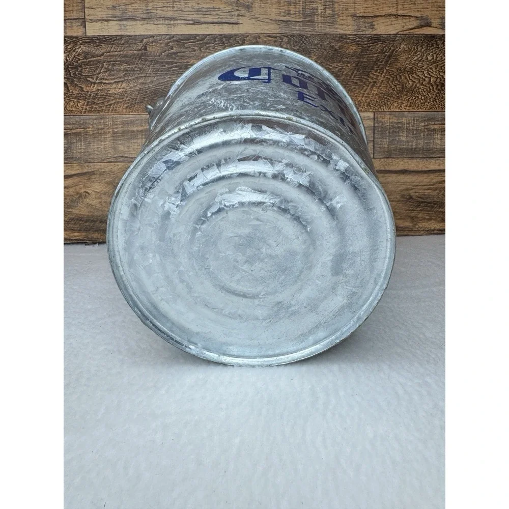 Lot Of 2 Corona Extra Beer Ice Bucket 5 Qt Galvanized Metal Party Bucket Vintage